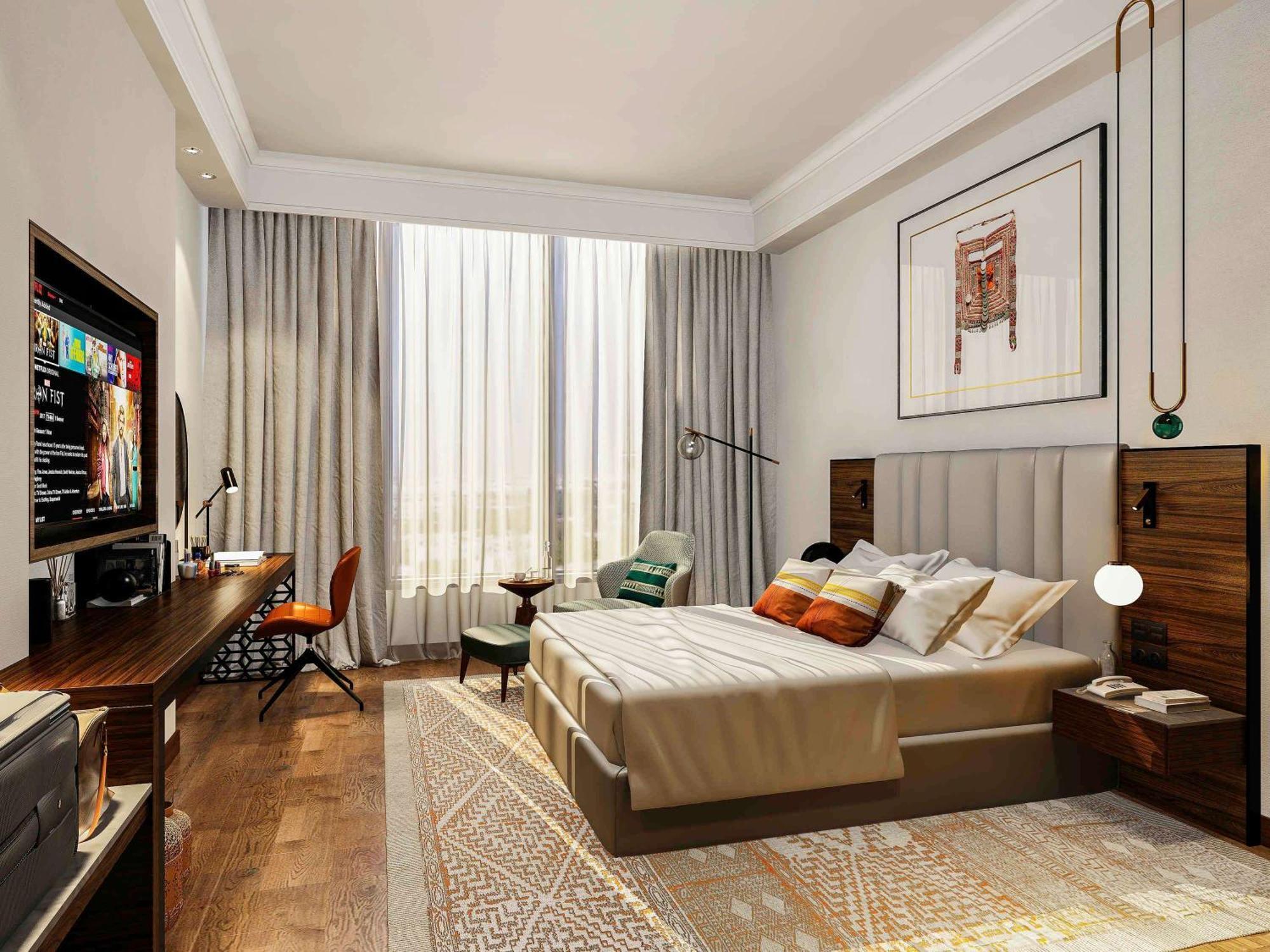 Swissotel Living ג'דה מראה חיצוני תמונה A bedroom at the hotel